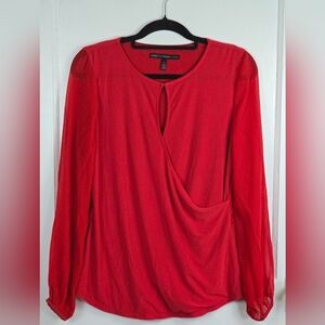 White House Black Market Knit Top Size S